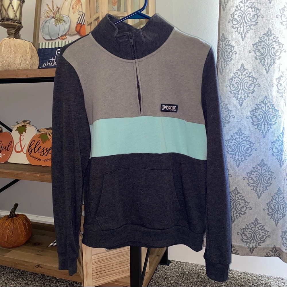 PINK half zip pullover - Picture 2 of 7